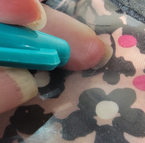 Vera Bradley Black Quilted Wallet with ID slot and flap snap pocket - Picture 11 of 16